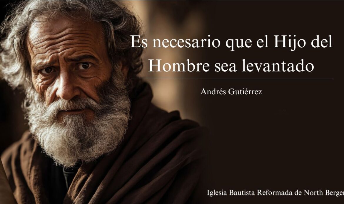 Es necesario que el Hijo del Hombre sea levantado