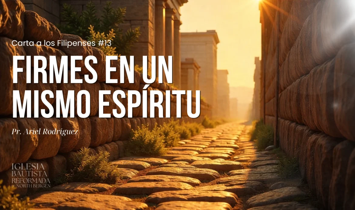 13 – Firmes en un mismo espíritu