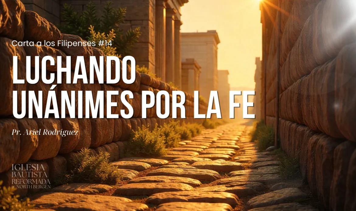 14 – Luchando unánimes por la fe