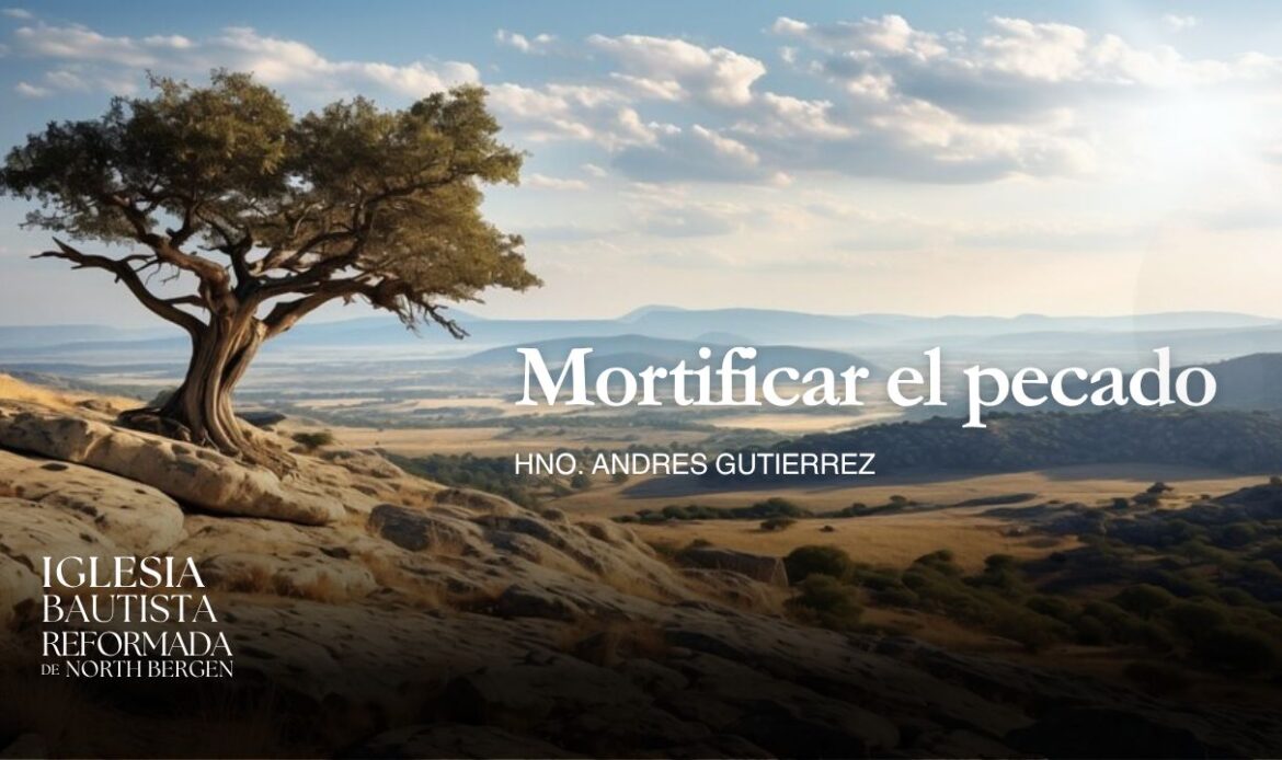 Mortificar el pecado