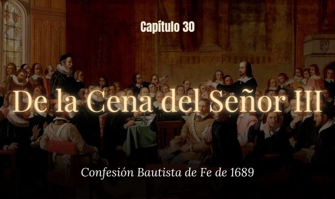 De la Cena del Señor III