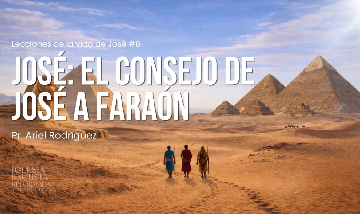 06 – José: El consejo de José a Faraón